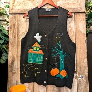 Fall sweater vest.   M/L